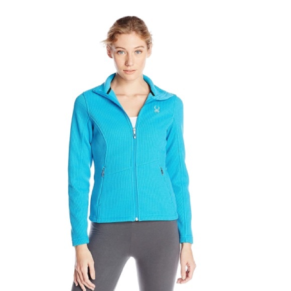 Spyder Ladies Core Full Zip-Up Sweater Jacket Size Medium - Picture 1 of 10